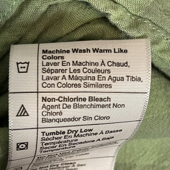 Carhartt Men Gingham Loose Fit Midweight Short Sleeve Chambray Plaid Shirt 2XLT - Picture 9 of 9